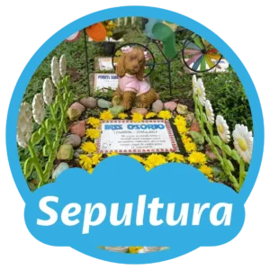 Sepultura en jardín - Tierra de mascotas